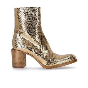 Strategia Candy Gold Ankle Boot - NWT